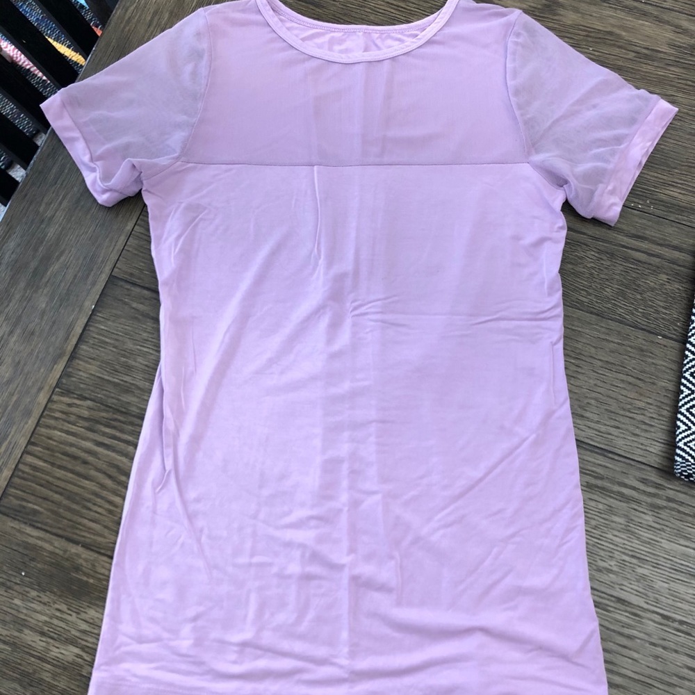 Alphalete Mesh Sleeve Top